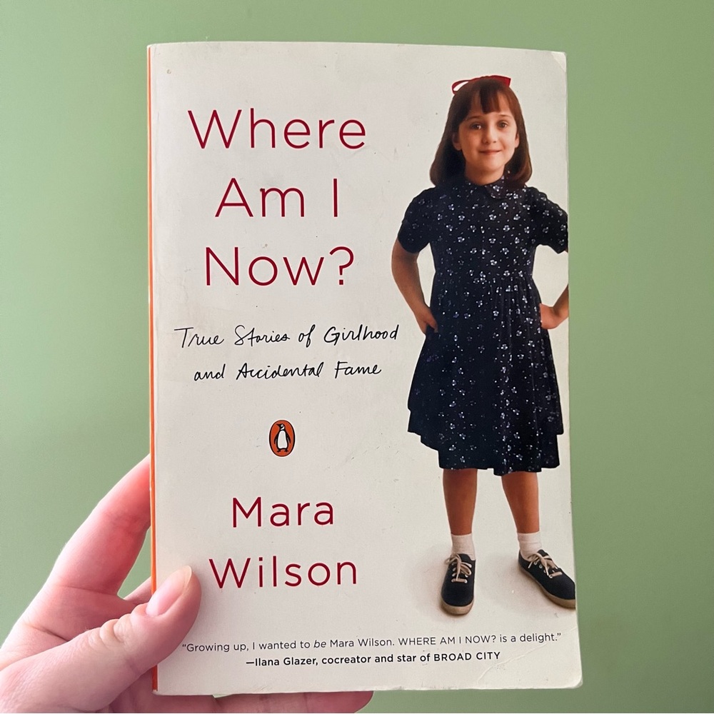 📚 4/25$ 📚Where Am I Now? Book by Mara Wilson